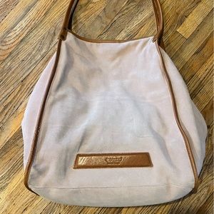 Old trend pine hill leather tote